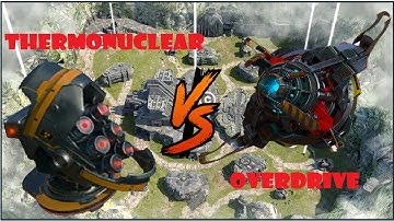 Comparing modules Overdrive unit vs Thermonuclear reactor war robots