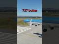 Zibo 737 butter | landing X Plane 12