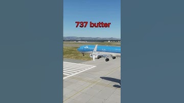 Zibo 737 butter | landing X Plane 12