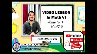 MATH VI Q1, Mod7.2 DIVIDING MIXED DECIMALS