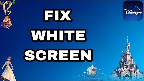 How To Fix And Solve Disney+ White Screen | Final Solution