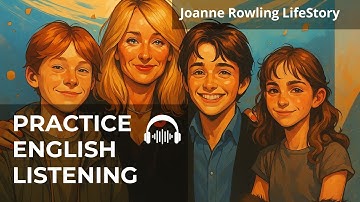 Joanne Rowling Life Story | English Listening Practice | Learn English Through Listening Stories