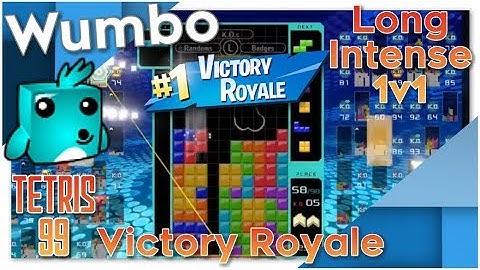 Tetris 99 - Long Intense 1v1 - Epic #1 Victory Royale