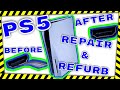 PS5 HDMI PORT REPAIR White Light No display ☠ WLOD ☠