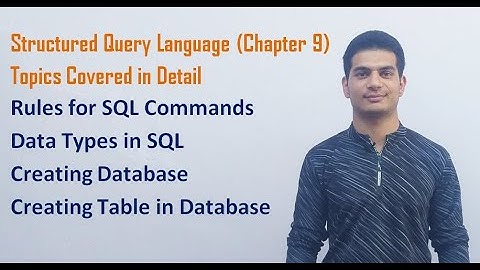 Structured Query Language (SQL) | Class 12 Computer Science with Python (Video 48)