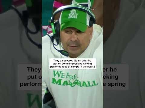 What a moment for Lorcan Quinn #collegefootball #shorts