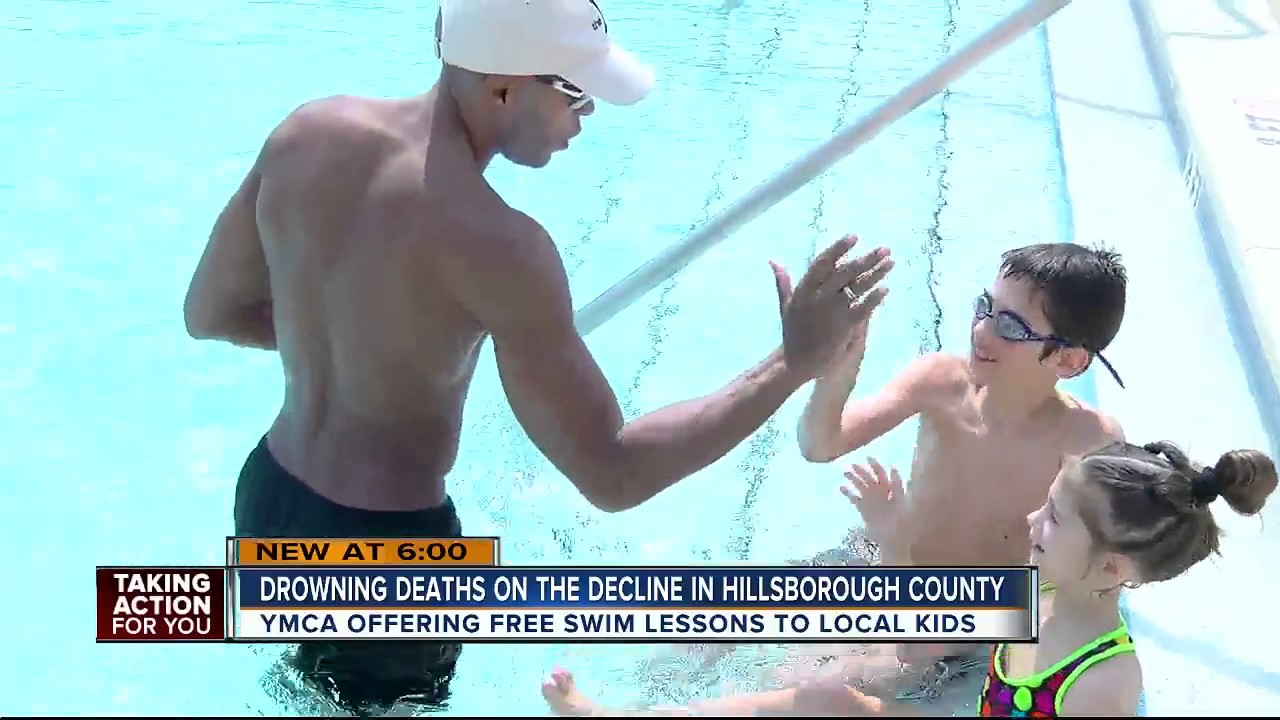 Tampa YMCA offering free swim lessons during spring break