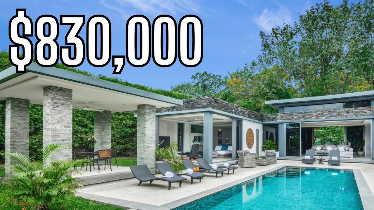 Phuket High Rise Luxury Pool Villas In Phuket Thailand Starting From $830,000 USD - YouTube