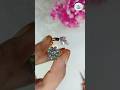 DIY flower ring💍🌸|Ring making at home|#diyring #ring #ytshorts #youtubepartner #handmade #shortsfeed