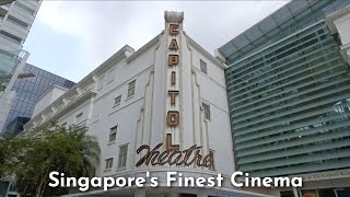 Full I visited Singapore's finest cinema!🎬✨ #CapitolTheatre Update