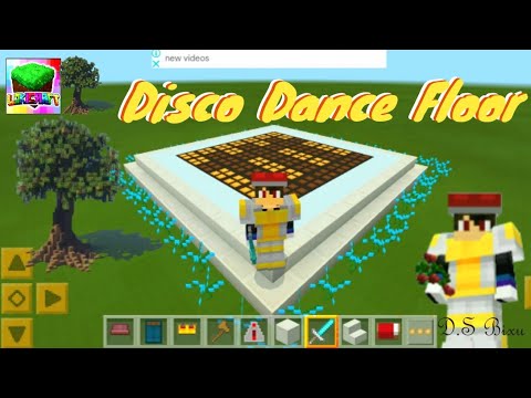 How to make a disco dance floor in Minecraft and Lokicraft [in Hindi] D.S Bixu
