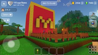Block Craft 3D : Building Simulator Games For Free Gameplay #535 (iOS & Android) | Small McDonald's screenshot 4