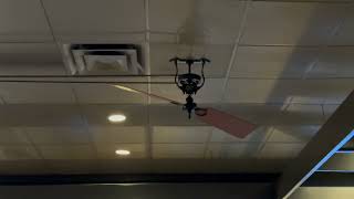 Emerson Loft & Fanimation Brewmaster Ceiling Fans at an O'Charley's (Another One Still Open in 2026)