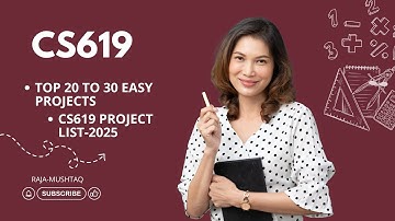 CS619 Easy Project List Fall-2025 || VU Easy Project Selection List 2025 || #cs619 #easy #vu_project