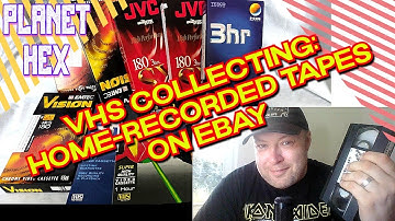 VHS Collecting: Home-recorded tapes on Ebay || Planet Hex