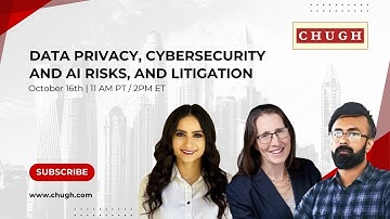 Data Privacy, Cybersecurity and AI Risks, and Litigation