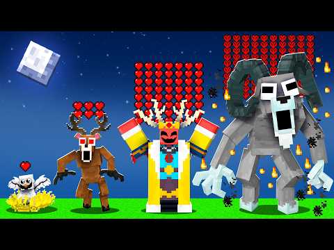 ¿Qué NUEVO Personaje DE 99 NOCHES en el BOSQUE Tiene MAS VIDA? 😨 MINECRAFT