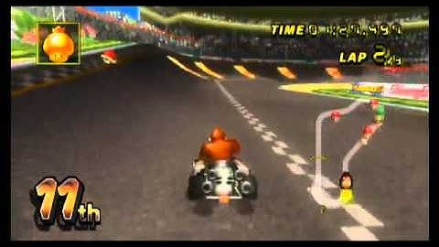 Mario Kart Wii - First Race on JP Regional: Hacker