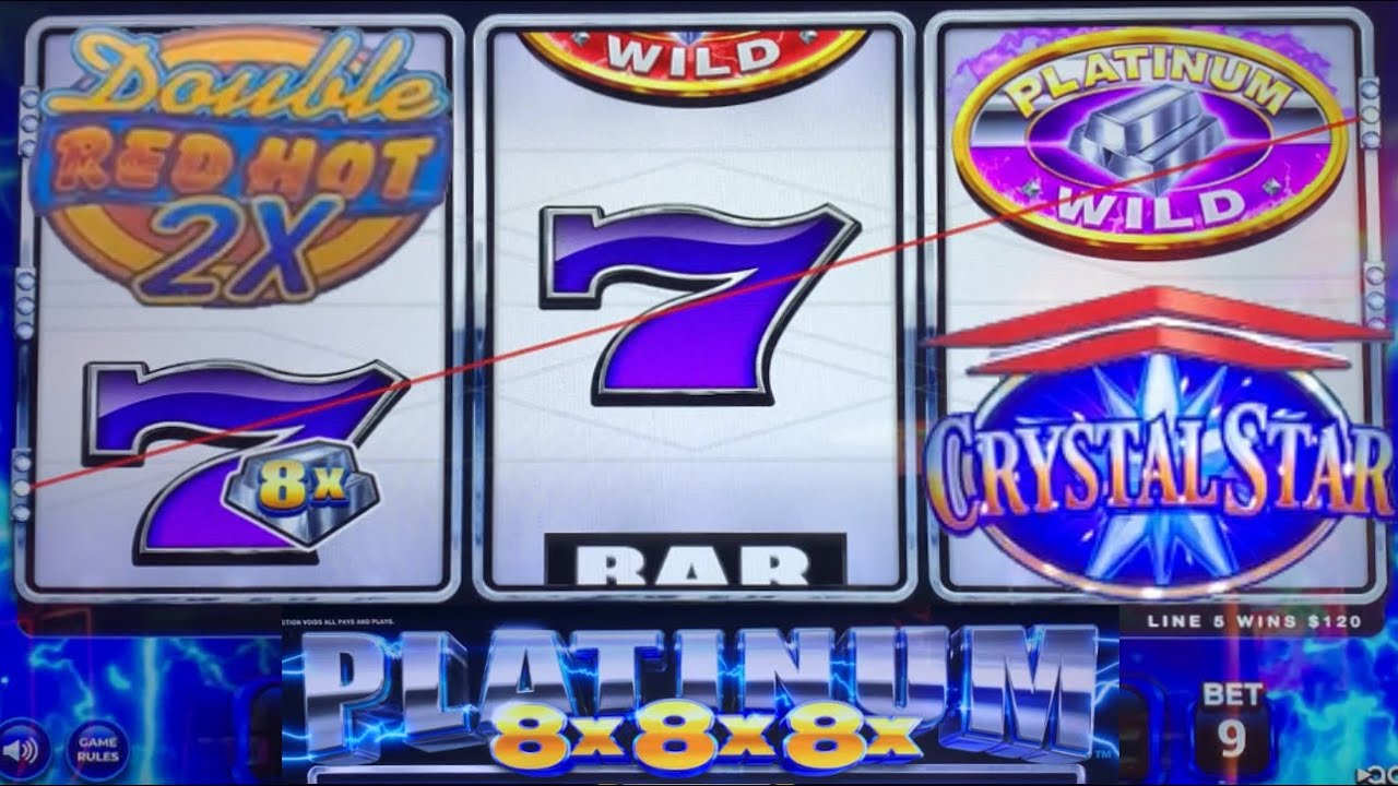 alle casinos in der schweiz CRYSTAL STAR DELUXE + PLATINUM 8x8x8x + 5 Reel DOUBLE RED HOT 777 Slot Play! Nice wins!