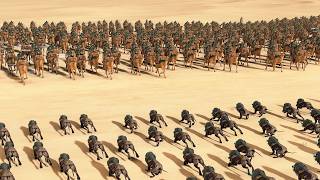 3,200 Scurvy Dogs Vs 600 Camel Lancer Total War Warhammer 3 Cinematic