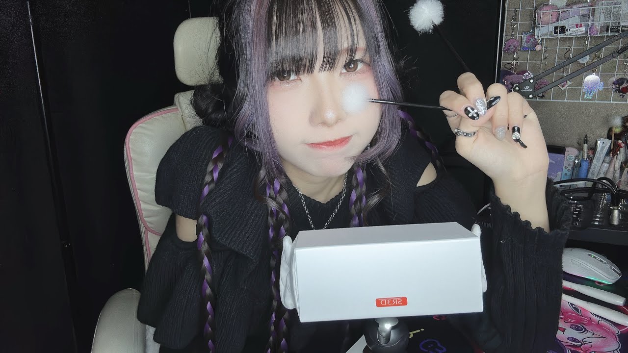 ASMR 鼓膜圧かけカリカリ耳かき👂🏻🧹【スポンジ無しVer.】