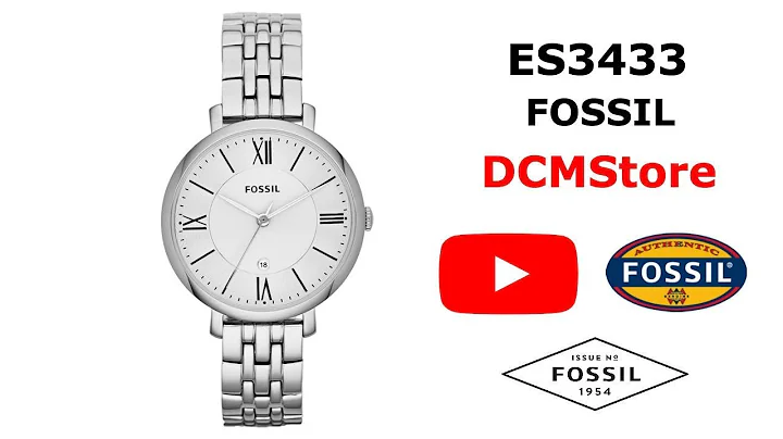 ES3433 Fossil Jacqueline Silver Dial