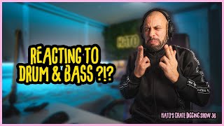 1st time reacting to DRUM & BASS bangers & more || HATO's Crate Digging Show (HCDS) 36