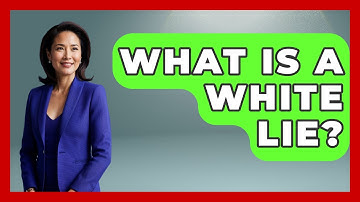 What Is A White Lie? - Get Divorce Answers