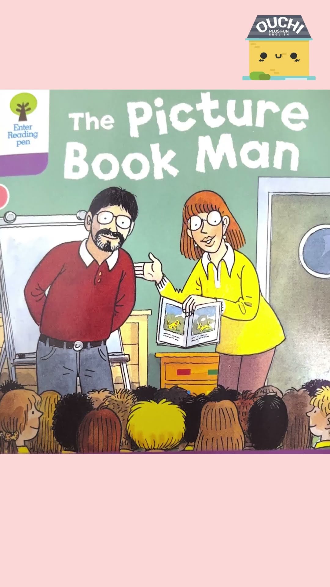 204 The man 音声絵本 L1+13 The Picture Book Man ＃おうちプラスファン＃小学生英語