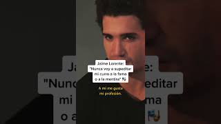 Jaime Lorente sobre la fama y las mentiras 🎭