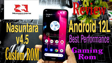 Nusantara Project ROM Android 12L for Redmi Note 8(Ginkgo)