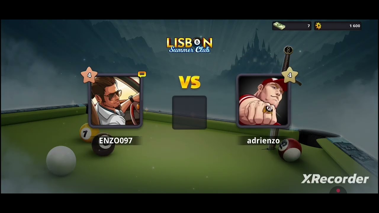 Jogando 8 ball pool com meu pai PT1