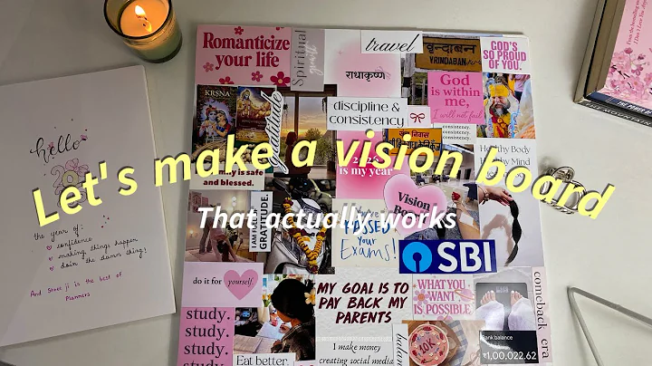 How to make a VISION BOARD for 2026 that actually works💌✨#manifestation #spirituality
