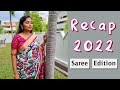 How Many Makeup Products did I Buy In 2022? | Makeup Tutorial | Saree Look | Styling a Patola Saree