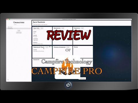 Campfire Pro Review  | Apps for Writers