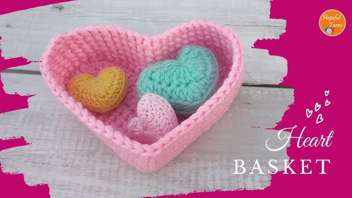 Crochet Heart Bag  Free Pattern + Video Tutorial – 365 Days of Dana