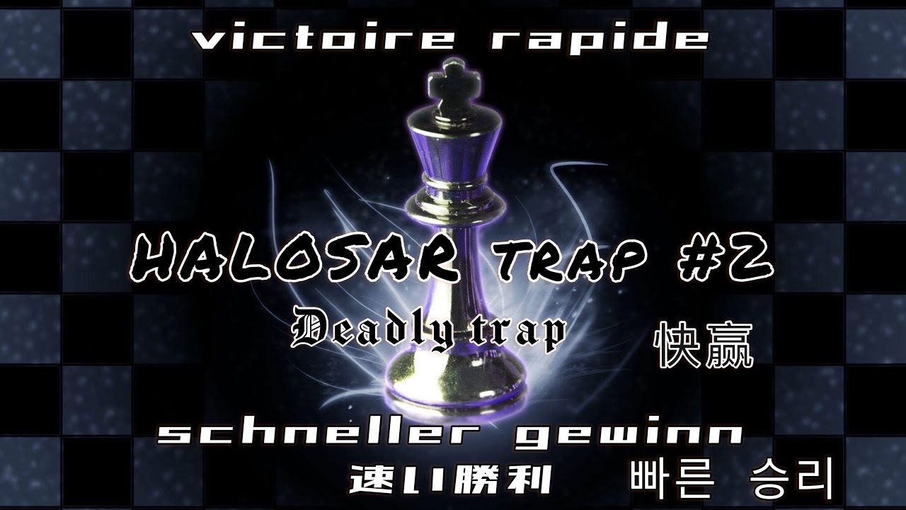 60 seconds chess club #2 HALOSAR TRAP 