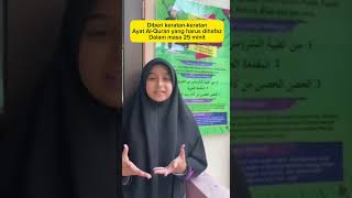 Pengalaman menduduki UKKM MRSM Ulul Albab