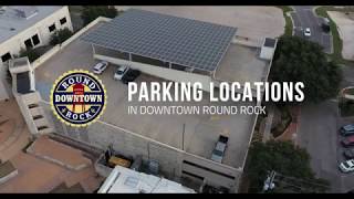 Parking Locations in Downtown Round Rock
