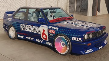NFS Unbound - Chilton BMW M3 Evolution II E30 Wrap