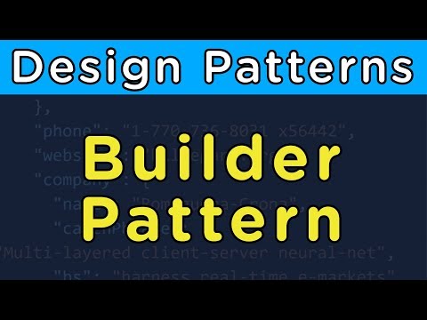 Builder Pattern - Design Patterns