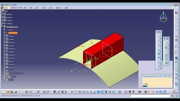 CATIA SWEEP SURFACE EMPLICIT TYPE