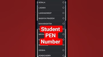 how to get a student PEN number in udise plus| student ka pen number kaise dekhe| How to find a PEN