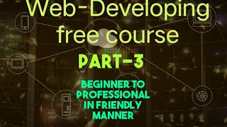 Web-Developing Part-3 Align Tags Heading Tag Paragraph Tag Etc