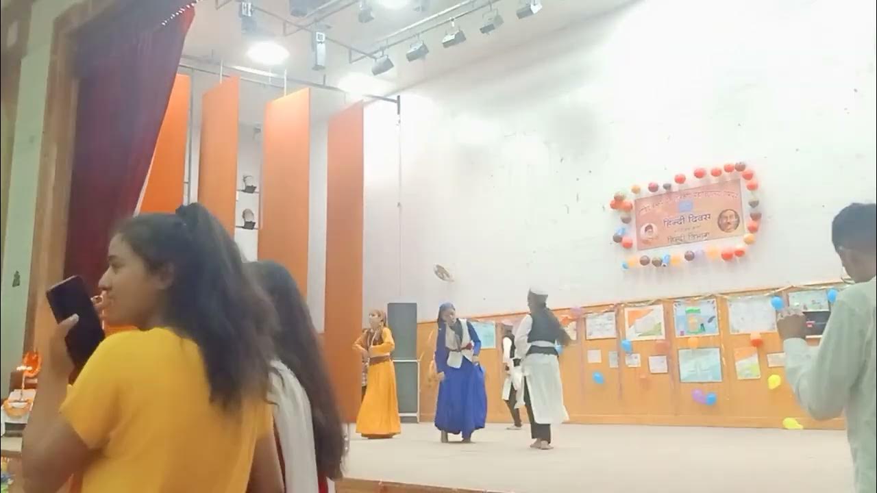 🥳celebration of hindi diwas !! GB Pant memorial college Rampur Bushahr