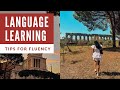 language learning: tips for fluency + busy schedules