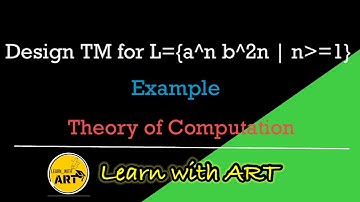 Design Turing Machine (TM) for L={a^n b^2n | n=1 & onwards }