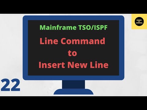ভিডিও: কোন আইএসপিএফ সম্পাদনা লাইন কমান্ড টেক্সট একটি নতুন লাইন সন্নিবেশ ব্যবহার করা হয়?