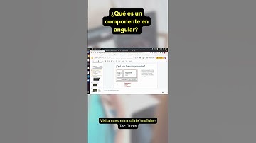 ¿Qué es un componente en angular?