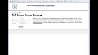 Login Homefaoorg